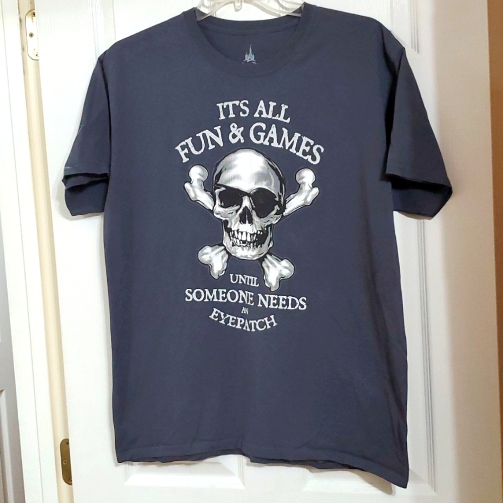 Disney Men's Size L Pirate T-Shirt